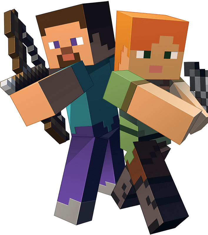 Minecraft character artwork
